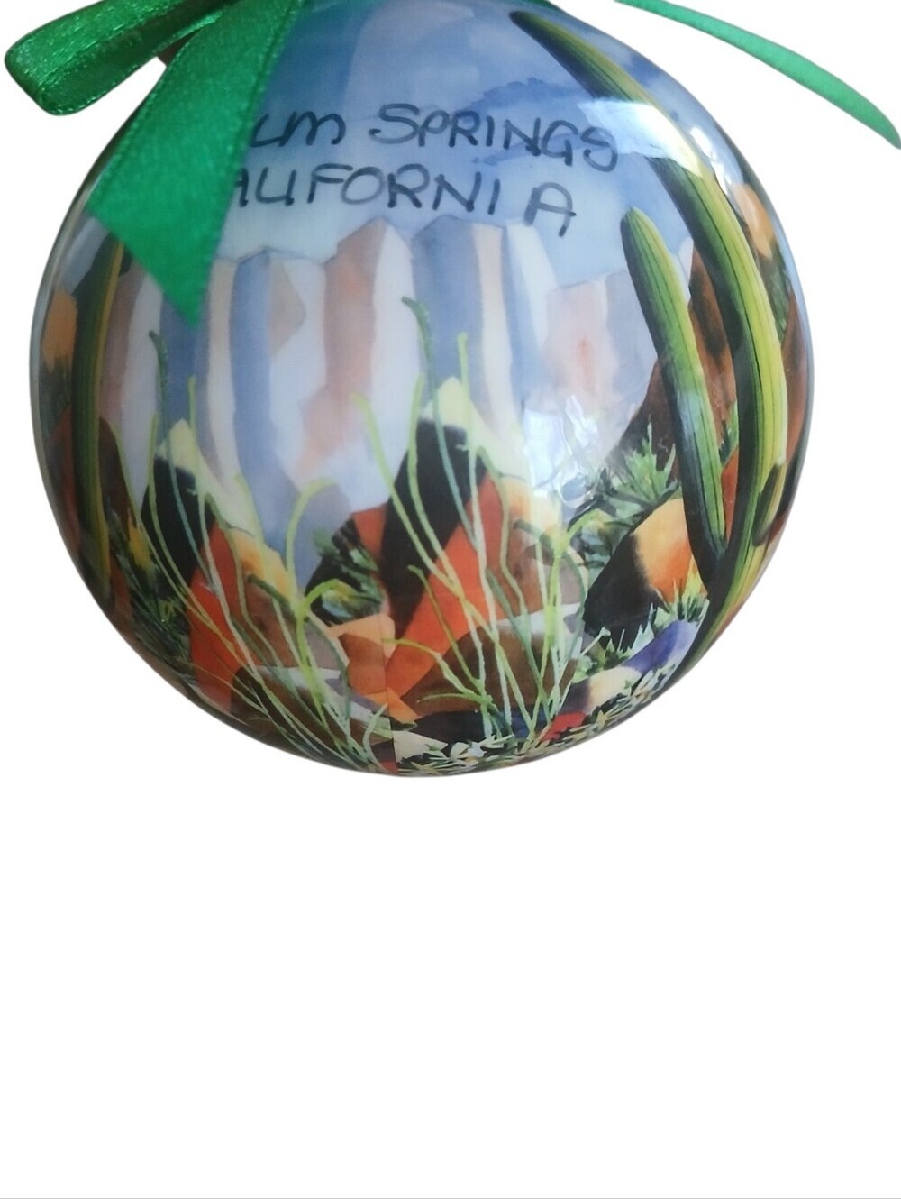 Cape Shore Christmas Ball Ornament Paper Glossy Holiday Christmas Decoration
